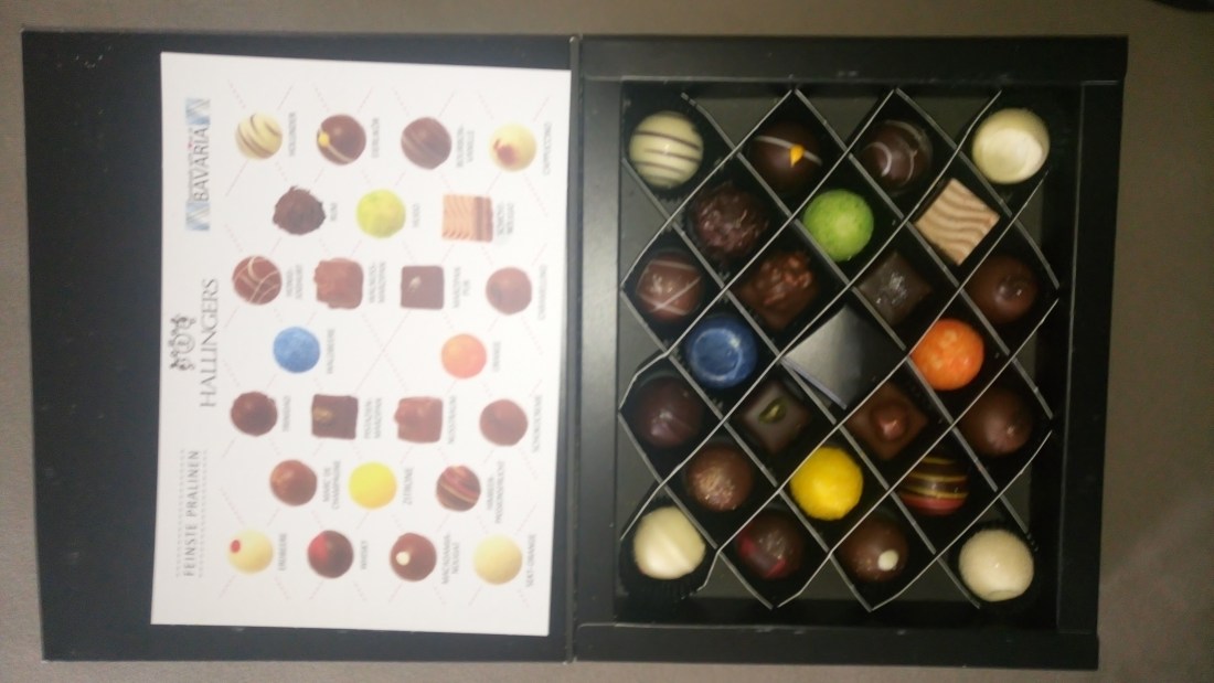 Hallingers Pralinen July 2018